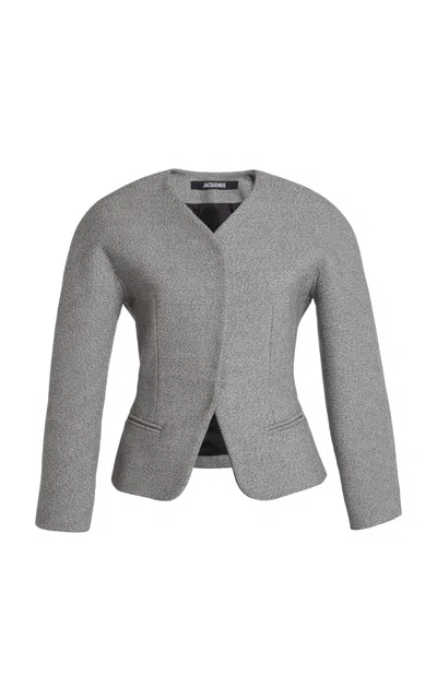 Jacquemus Ovalo Crepe Petite Jacket