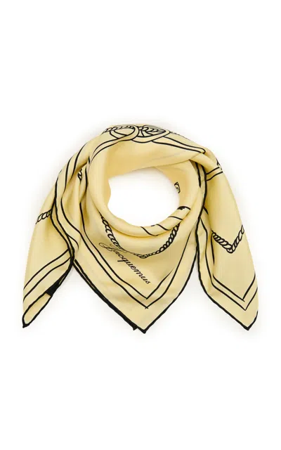 Jacquemus Dalmatien Silk Scarf