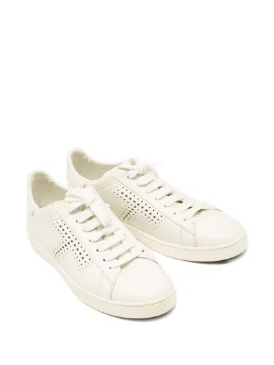 Pre-owned Tod's Vintage 2024 Perforated Leather Sneakers