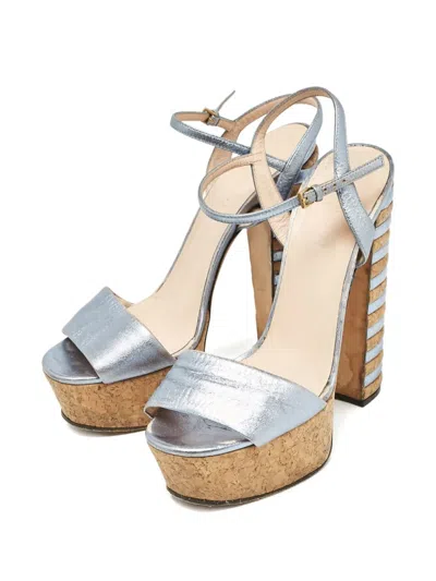 Pre-owned Gucci 2024 Cork Platform Sandals