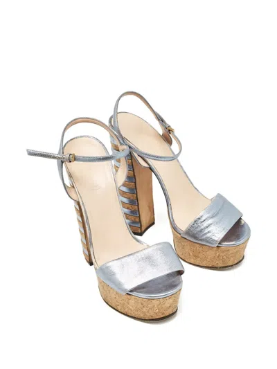 Pre-owned Gucci 2024 Cork Platform Sandals