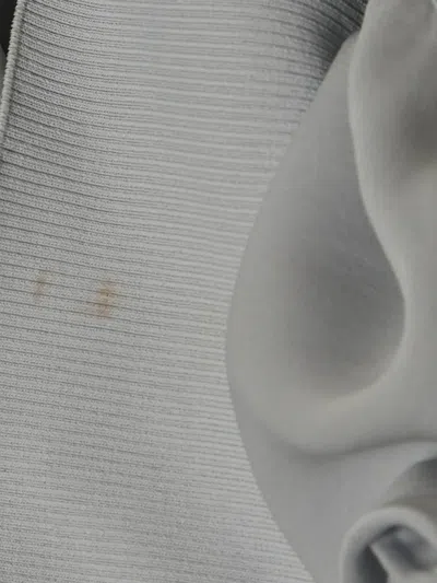 Pre-owned Theory  Ribbed-hem Silk Top