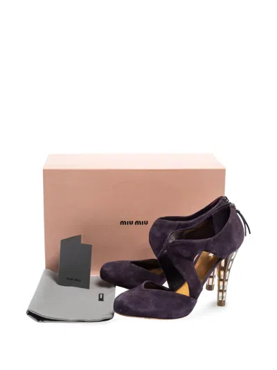 Pre-owned Miu Miu Cut-out Pumps