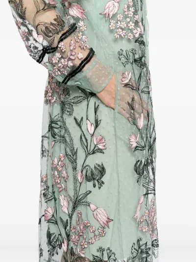 Biyan Alega Midi Dress In Green