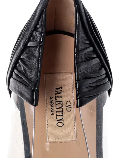 Pre-owned Valentino Garavani Draped Flats