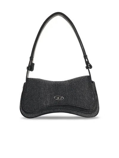 Diesel 'play' Black Denim Bag