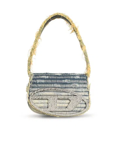 Diesel '1dr' Light Blue Denim Bag