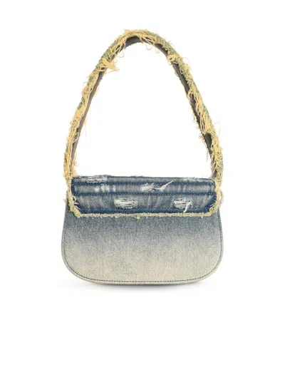 Diesel '1dr' Light Blue Denim Bag