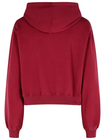 Rotate Birger Christensen Burgundy Cotton Sweatshirt