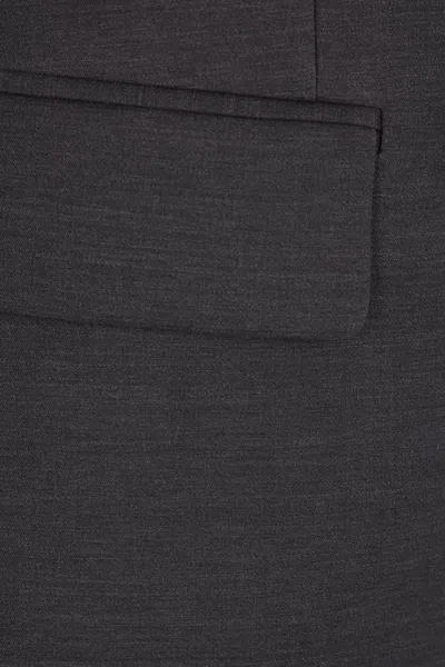 Gucci Double-breasted Wool Blazer In Gray