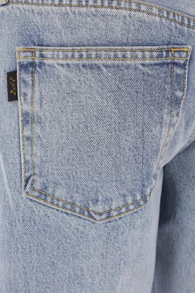 Haikure Five-pocket Denim Trousers In Blue