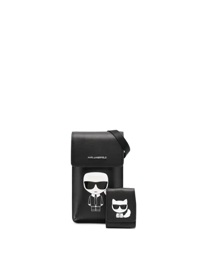 Karl Lagerfeld Logo-patch Shoulder Bag