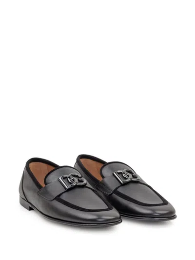 Dolce & Gabbana Moccasin With Logo Plaque