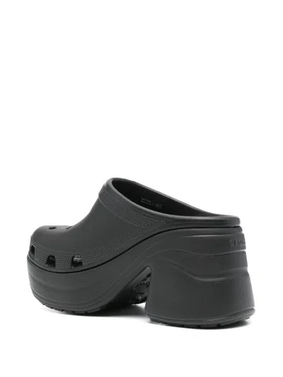 Crocs Siren Clog Rubber Mules With Heel