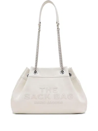 Marc Jacobs White The Small Chain Sack Bag In White