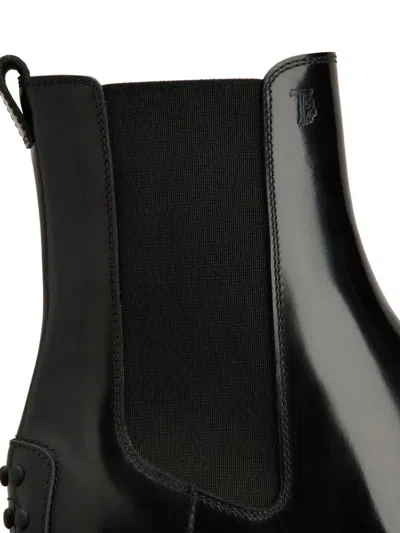 Tod's Leather Chelsea Boots Shoes