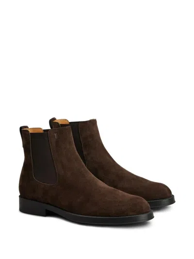 Tod's Suede Chelsea Boots Shoes
