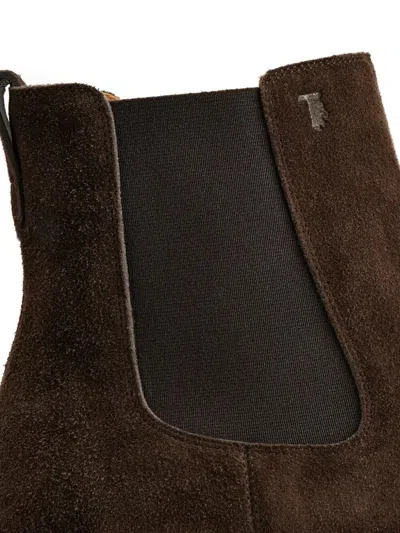 Tod's Suede Chelsea Boots Shoes