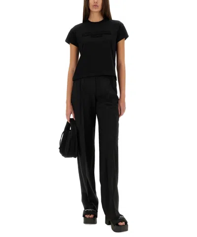 Alexander Wang Women Embossed Logo T-shirt