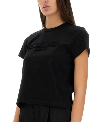 Alexander Wang Women Embossed Logo T-shirt