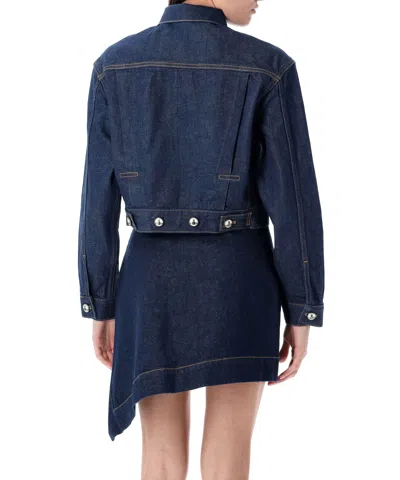 Vivienne Westwood Blue Cropped Denim Jacket