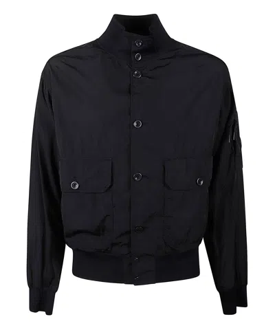 C.p. Company C. P. Company Jacket With Iconic Lens In Blue
