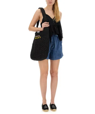Isabel Marant Étoile Marant Etoile 'ipolyte' Bermuda Shorts In Blue