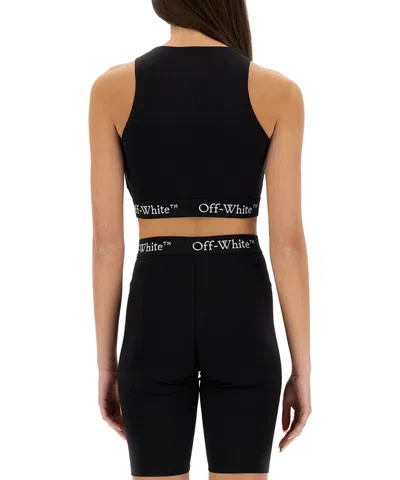 Off-white Crop Top