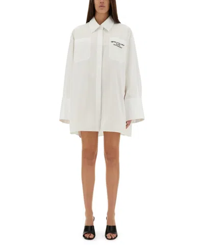 Off-white Mini Dress