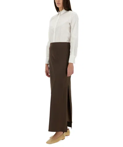 Brunello Cucinelli Cady Maxi Skirt
