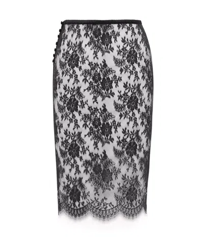 Saint Laurent Midi Skirt