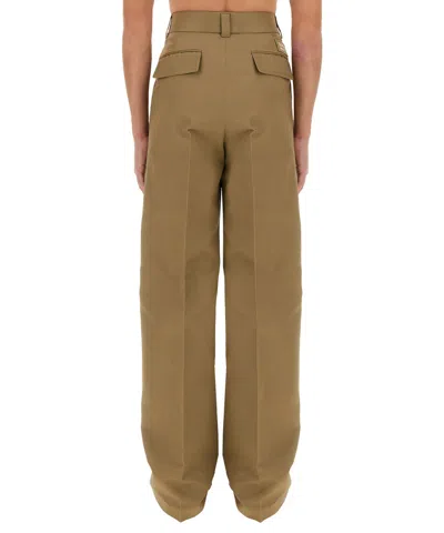 Gucci Brown Cargo Pocket Trousers In Brown