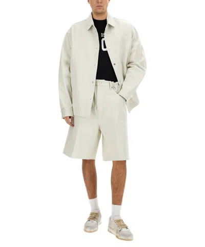 Dsquared2 Dsquared Men "icon New Generation" Overshirt In White