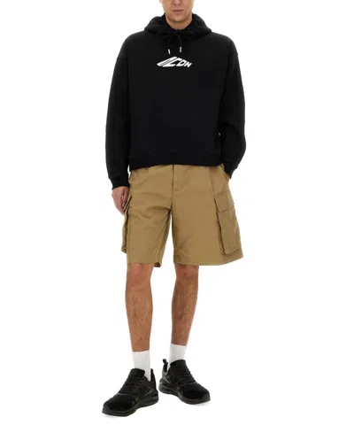 Dsquared2 Dsquared Men Bermuda Cargo In Brown