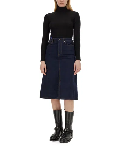 Burberry Midi Skirt