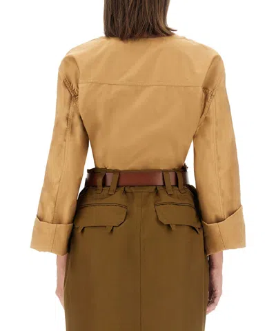 Saint Laurent Henley Blouse
