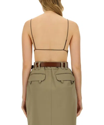 Saint Laurent Georgette Bodysuit