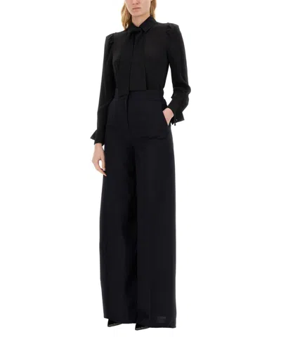 Max Mara Black Paraggi Shirt In Black