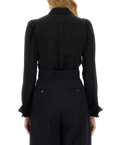 Max Mara Black Paraggi Shirt In Black