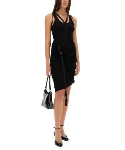 Helmut Lang Wind Midi Skirt