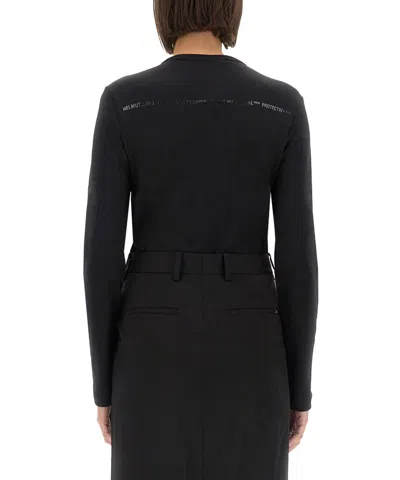 Helmut Lang Slim Fit T-shirt With Logo