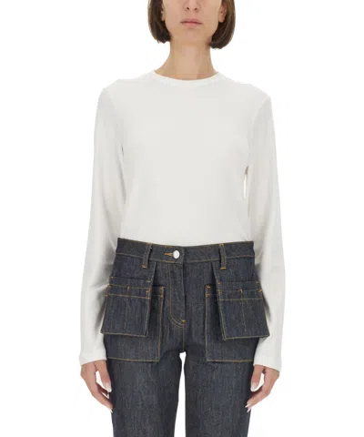 Helmut Lang Classic Round Neck Long-sleeved T-shirt