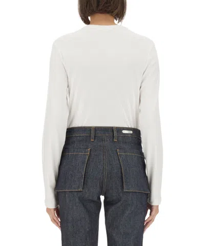 Helmut Lang Classic Round Neck Long-sleeved T-shirt