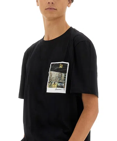 Helmut Lang Overpass Postcard Tee