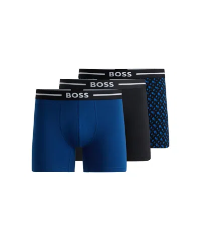 Hugo Boss Pack Of Three Boxers