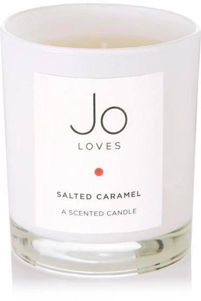 Shop Jo Loves Salted Caramel Scented Candle, 185g In Colorless