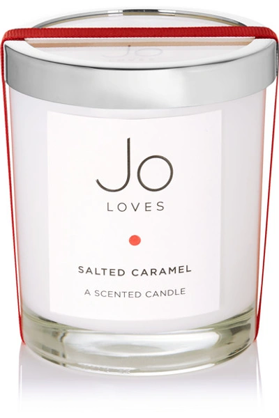 Shop Jo Loves Salted Caramel Scented Candle, 185g In Colorless