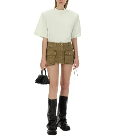 Attico Fay Mini Skirt