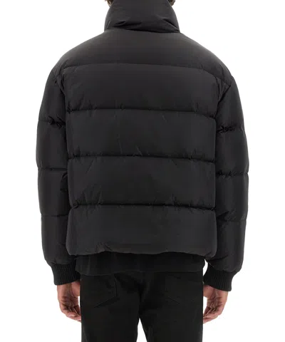 Dsquared2 Dsquared Men Down Jacket With Logo In Black