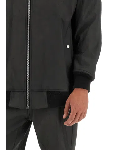 Rick Owens Bomber With Zip In Black